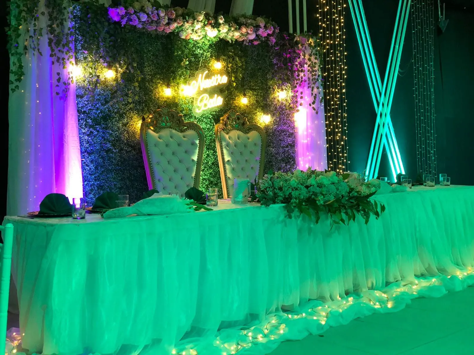Mesa para cena premium